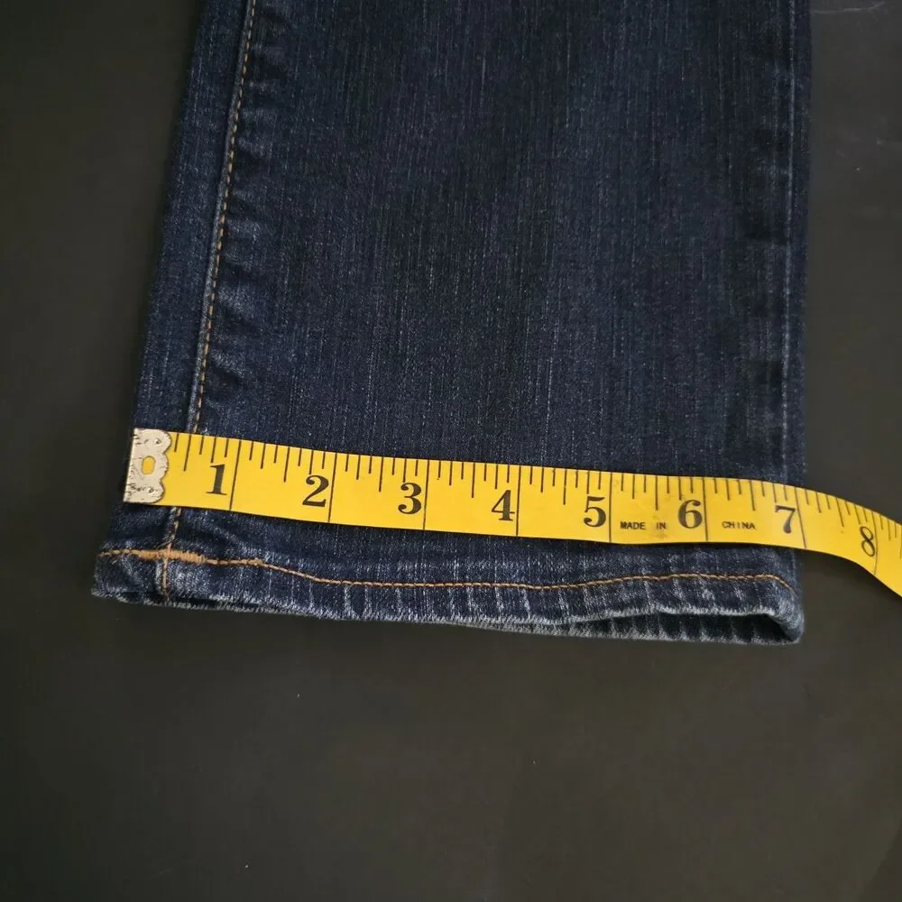 True Religion Geno Relaxed Slim Boot Cut Jeans Blue Sz 33 X 34